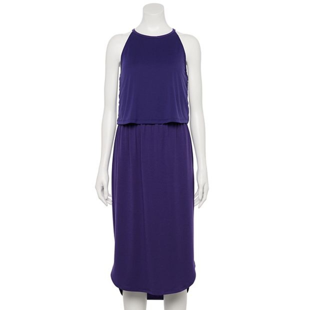 Tek Gear Layered Midi Dress